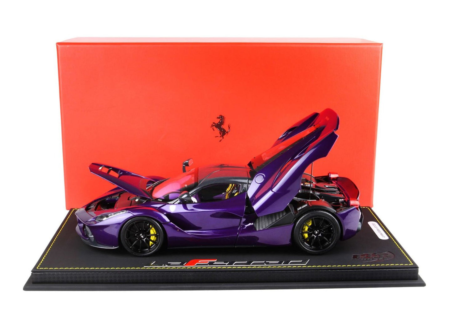 PRE ORDER BBR La Ferrari 1:18 scale Diecast Purple Dubai Viloa Vio