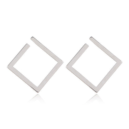 Simple Geometric Earrings