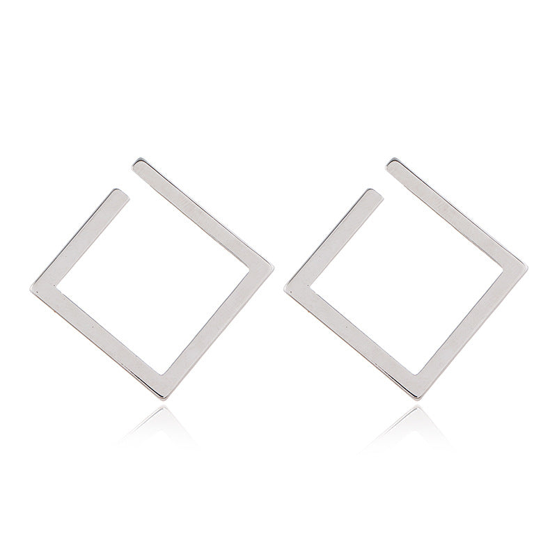 Simple Geometric Earrings