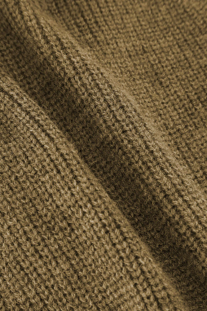 Batwing Sleeve Turtleneck Crop Sweater