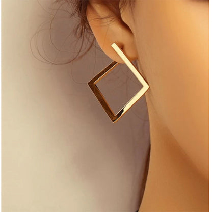 Simple Geometric Earrings