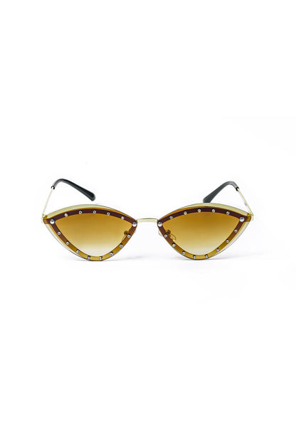 Diamond Cat Eye Sunglasses