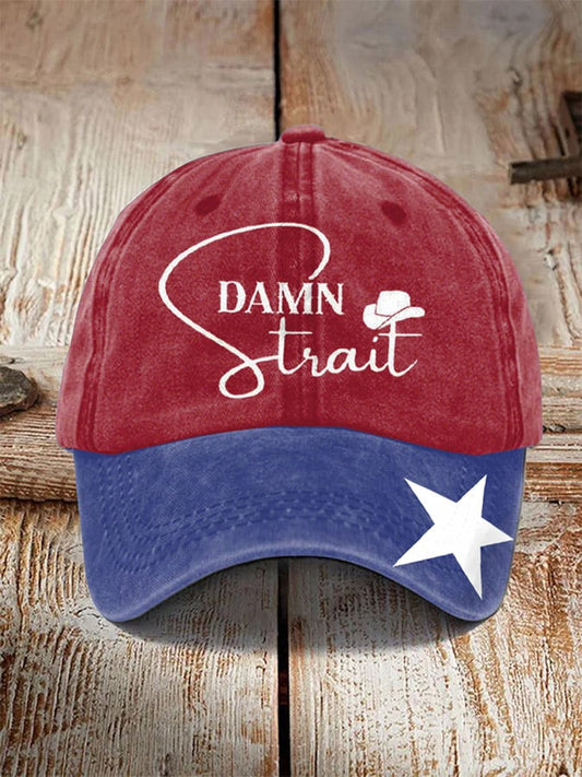 🙏💔Join us in praying for Texas.🙏Unisex Damn Strait Country Music Fan Design Print Hat