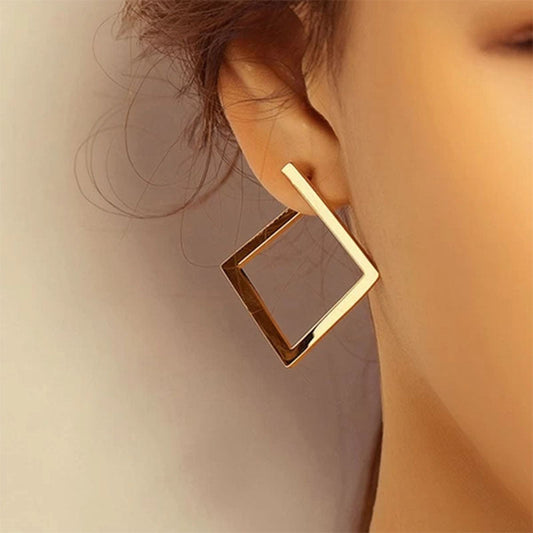 Simple Geometric Earrings