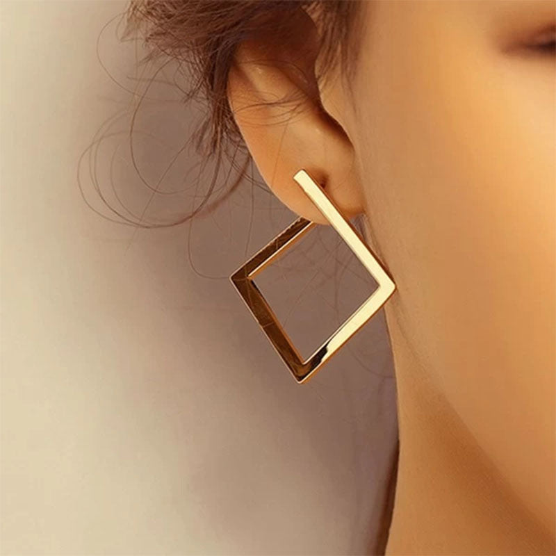 Simple Geometric Earrings
