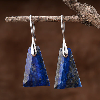 Lapis Lazuli Gemstone Earrings