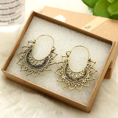 Mandala Boho Earrings