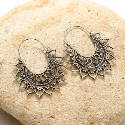 Mandala Boho Earrings
